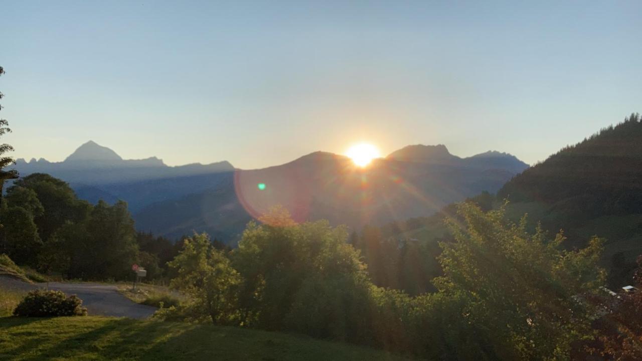 Chalets Savoie Les Chalets D'Heidi Notre-Dame-de-Bellecombe Bagian luar foto