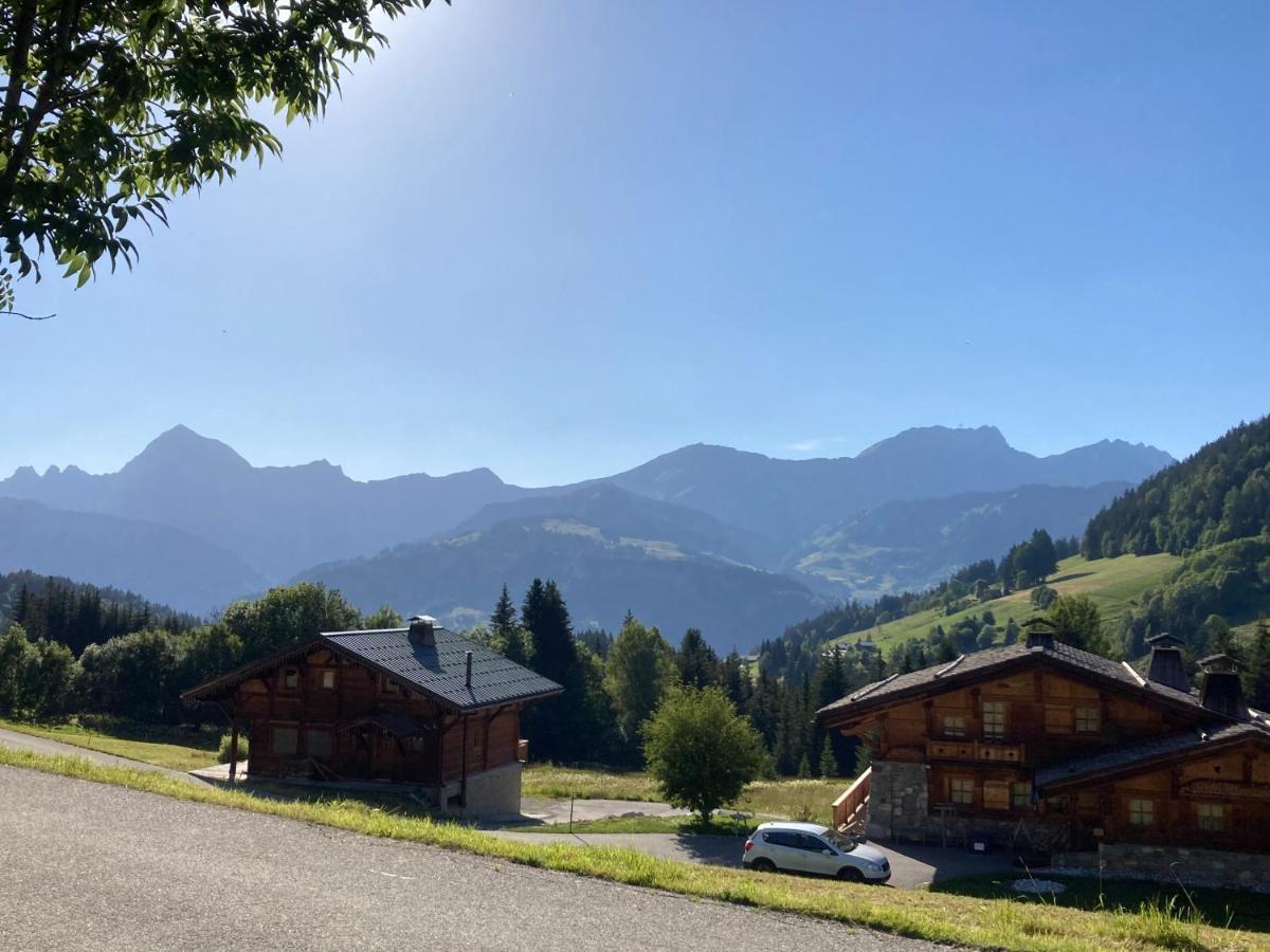 Chalets Savoie Les Chalets D'Heidi Notre-Dame-de-Bellecombe Bagian luar foto
