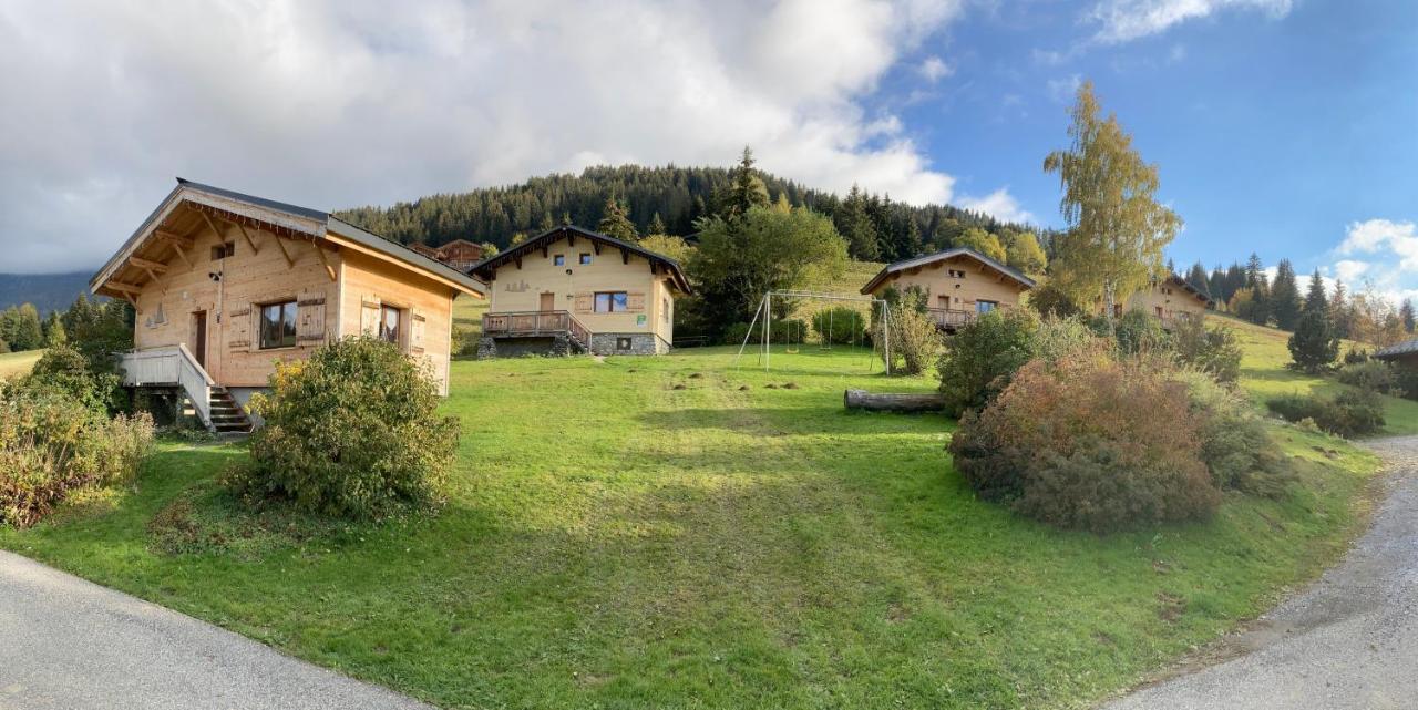 Chalets Savoie Les Chalets D'Heidi Notre-Dame-de-Bellecombe Bagian luar foto