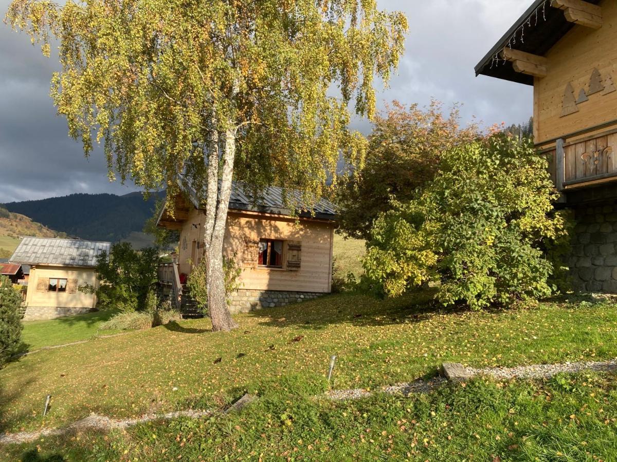 Chalets Savoie Les Chalets D'Heidi Notre-Dame-de-Bellecombe Bagian luar foto