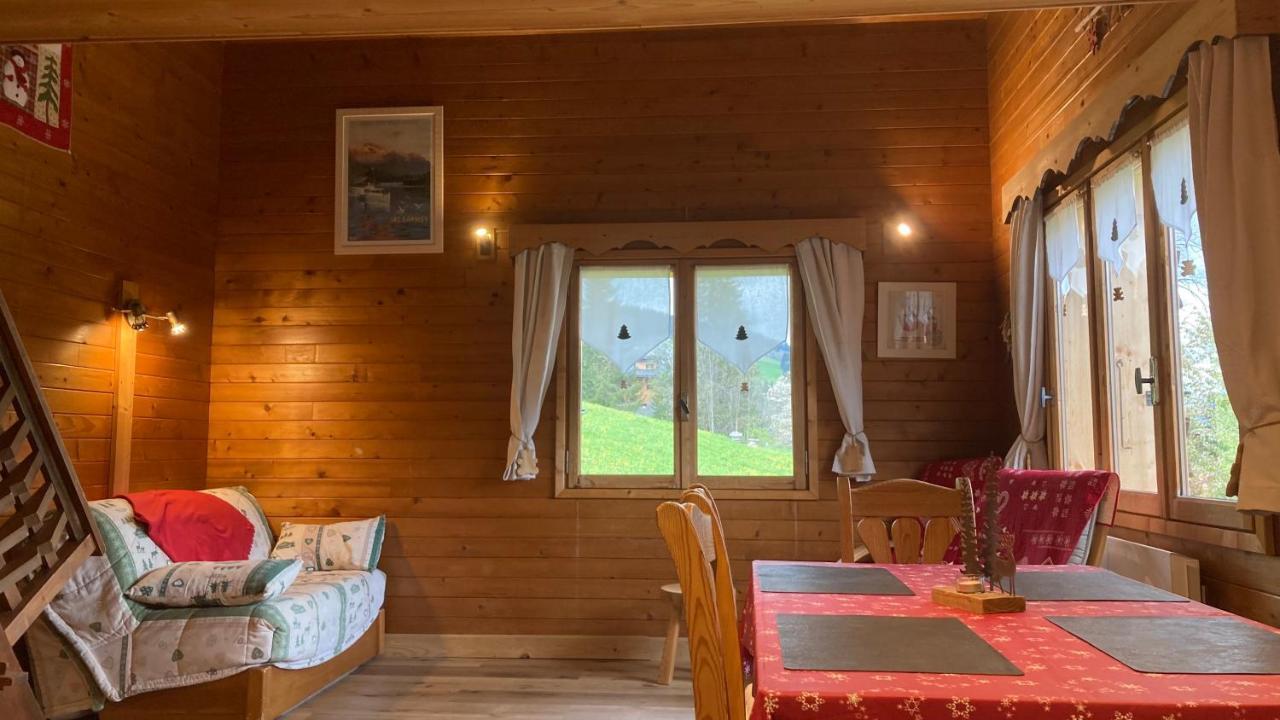 Chalets Savoie Les Chalets D'Heidi Notre-Dame-de-Bellecombe Bagian luar foto