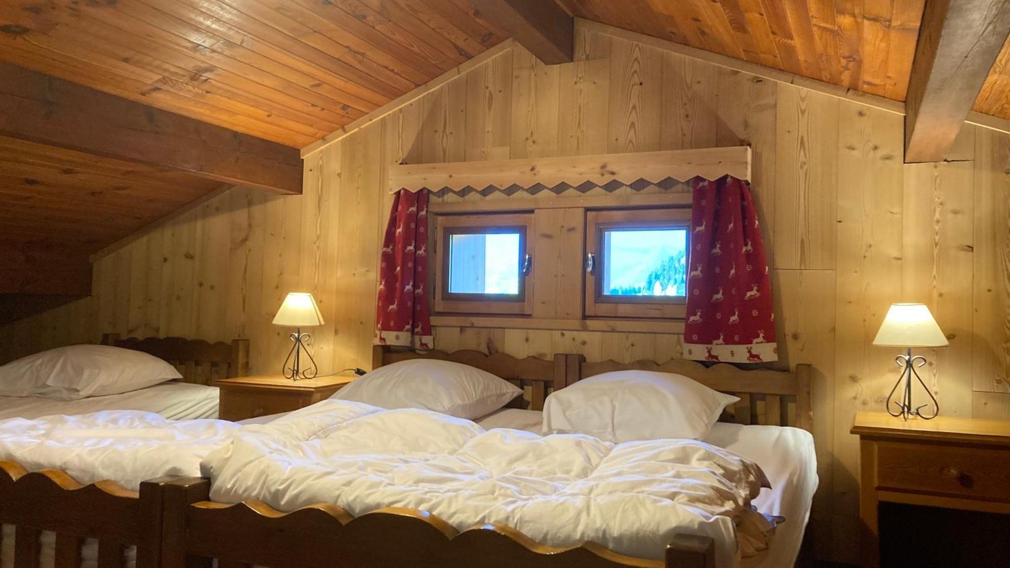 Chalets Savoie Les Chalets D'Heidi Notre-Dame-de-Bellecombe Bagian luar foto
