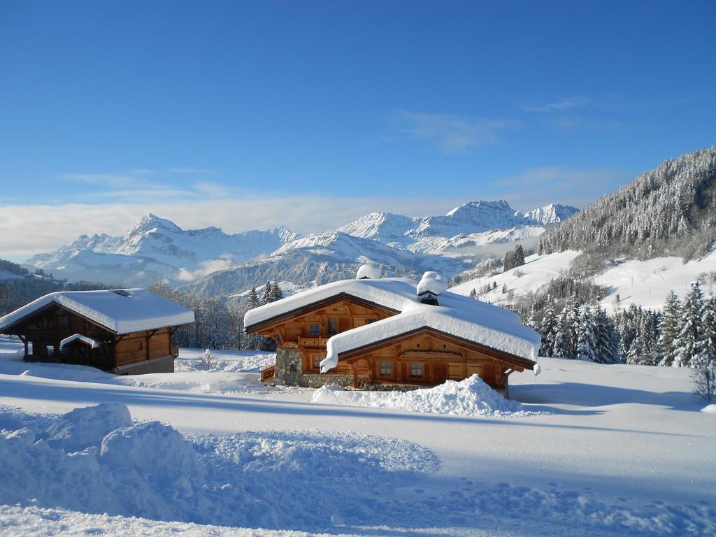 Chalets Savoie Les Chalets D'Heidi Notre-Dame-de-Bellecombe Bagian luar foto